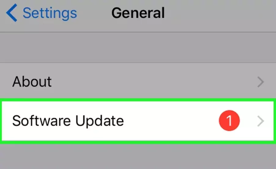 software update option in settings of iOS 17; Does iOS 17 Have New Emojis? Expressing with Fresh Symbols