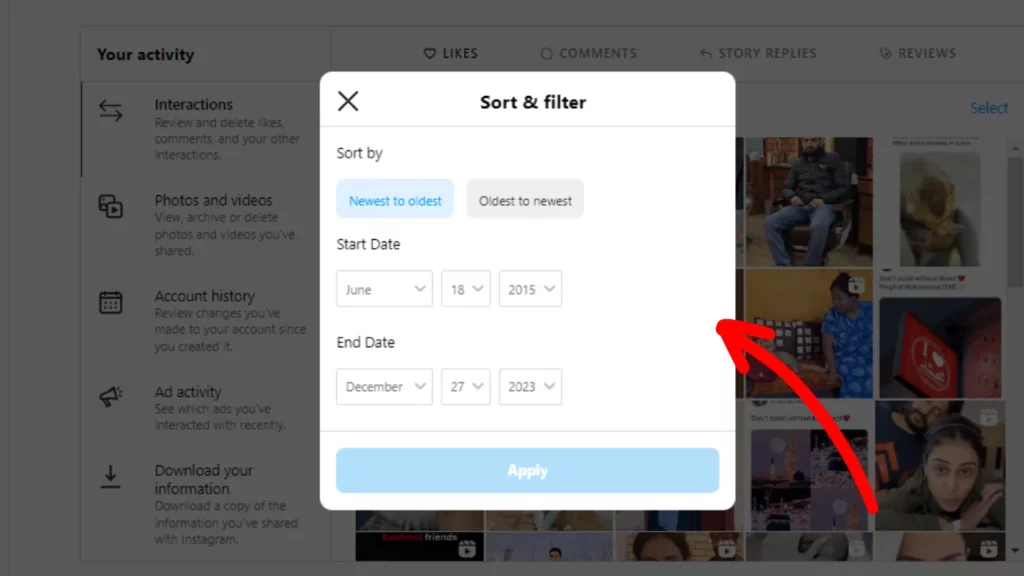 How to Find Your Liked Videos on Instagram