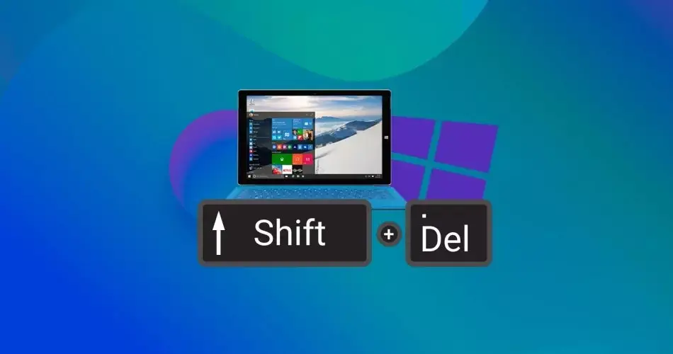 Use Shift+Delete; How to Force Delete a File 