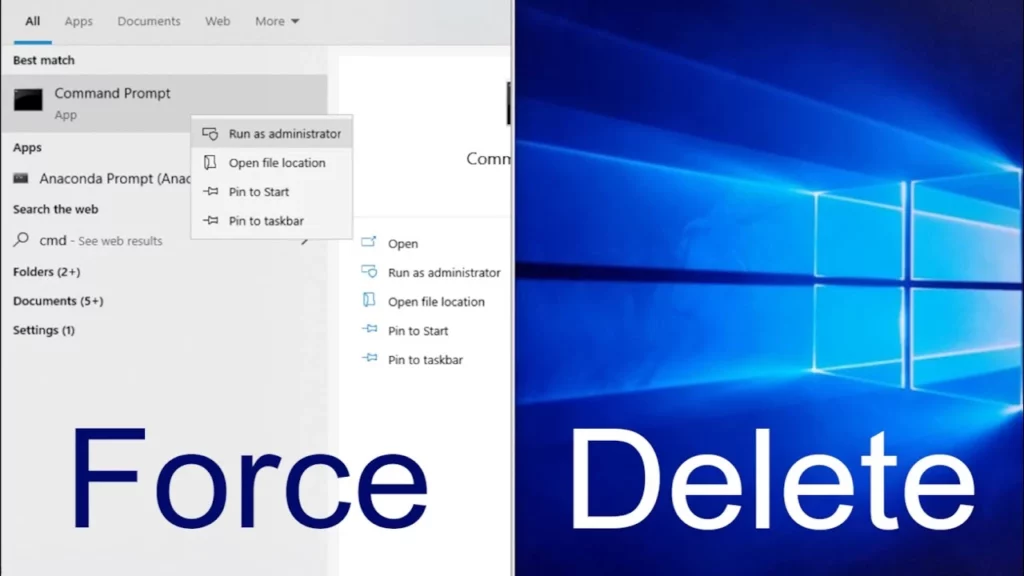 Force Delete a file; How to Force Delete a File