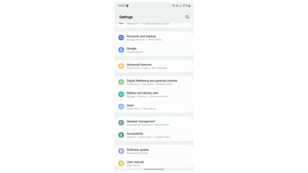 Settings option on samsung; How To Share Battery On Android & Boost Your Device On The Go?