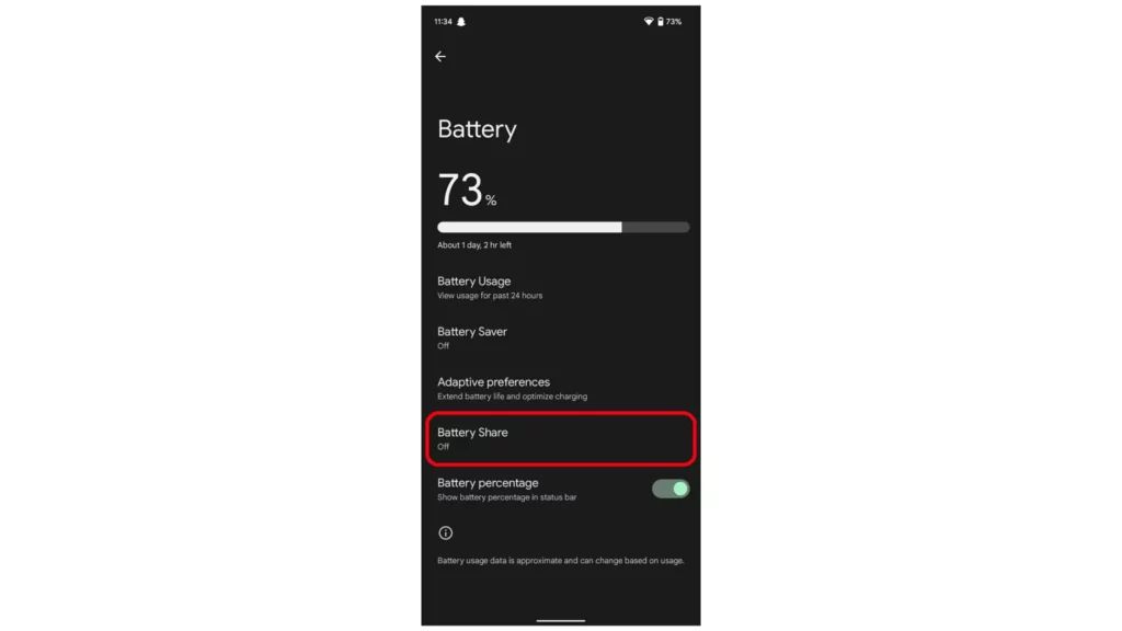Battery Share option in Settings of Pixel phones; How To Share Battery On Android & Boost Your Device On The Go?