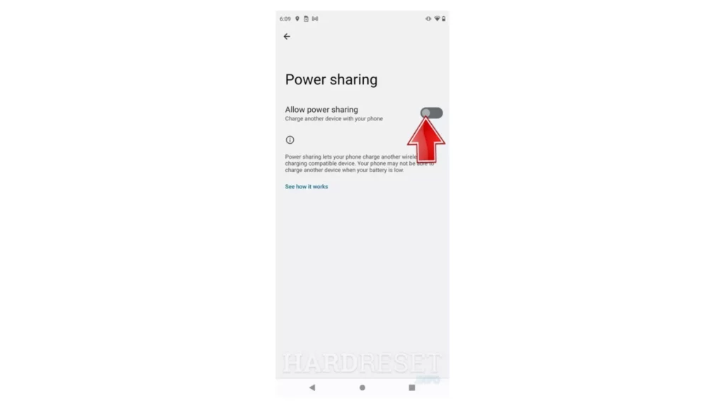 Power sharing toggle button on motorola; How To Share Battery On Android & Boost Your Device On The Go?