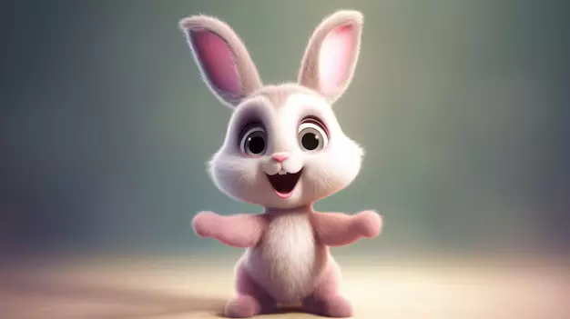 Кролик;  Счастливый кролик AI - God Bunny Rises 