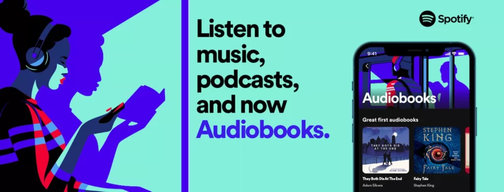 приложение Spotify;  Почему аудиокниги заблокированы на Spotify
