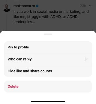 How to Hide Like and Share Counts on Threads?