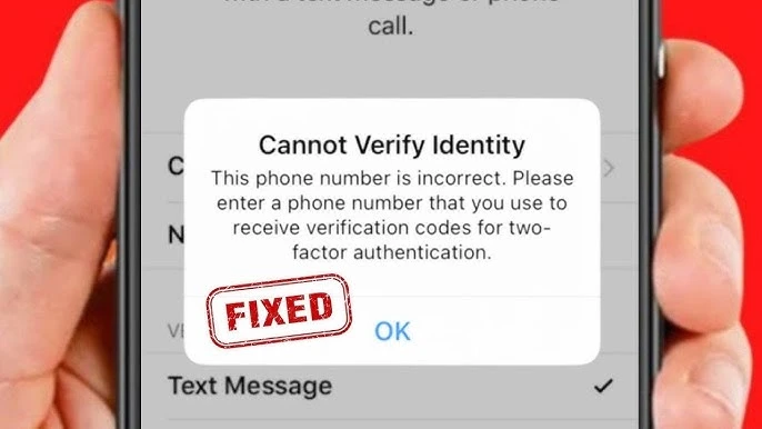 Cannot Verify Identity Your Action Could Not Be Completed Because Of A Server Error On iPhone; Cannot Verify Identity Your Action Could Not Be Completed Because Of A Server Error On iPhone?