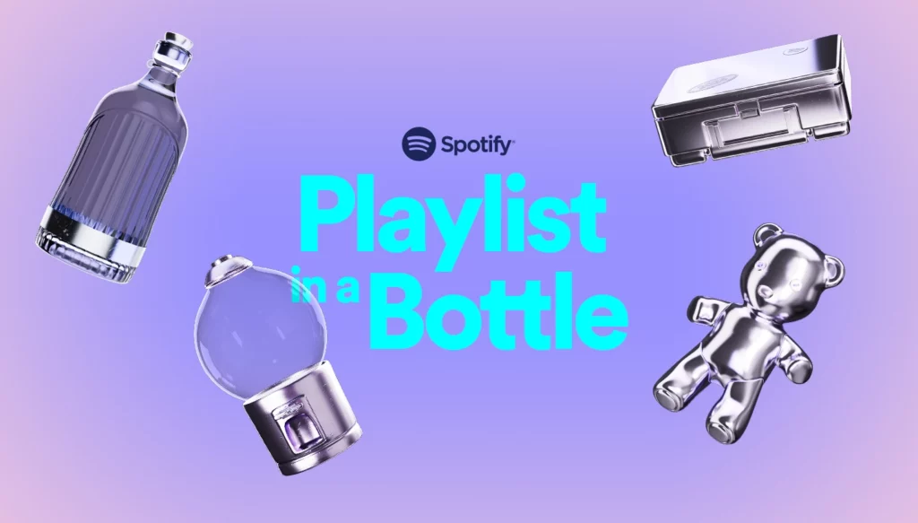 Плейлист «В бутылке»;  Когда откроется Spotify Time Capsule?  Присоединяйтесь к Музыкальной Ностальгии RN!