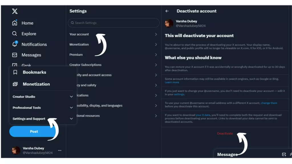 How to Deactivate Your Twitter Account on Desktop?