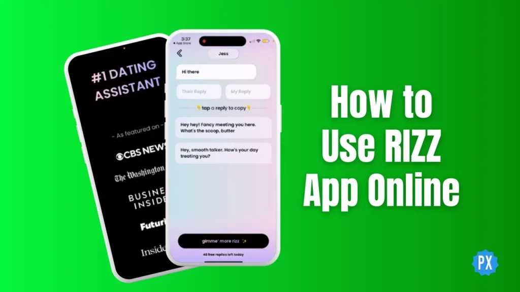 How to Use RIZZ App Online