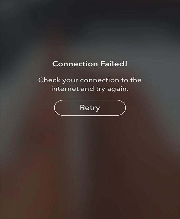 Snapchat Connection Failed Error & How To Fix It? 
