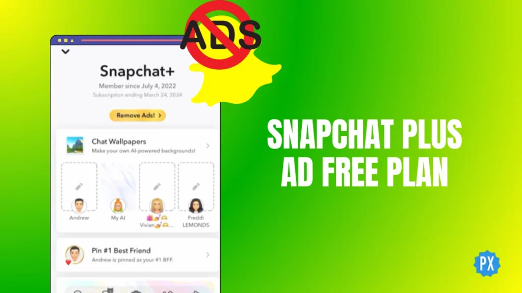 Snapchat Plus Ad Free Plan