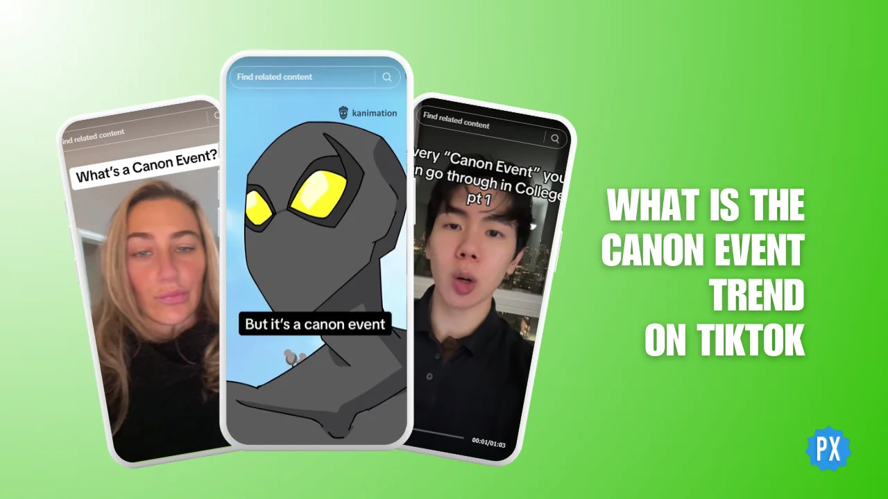What is the Canon Event Trend on TikTok