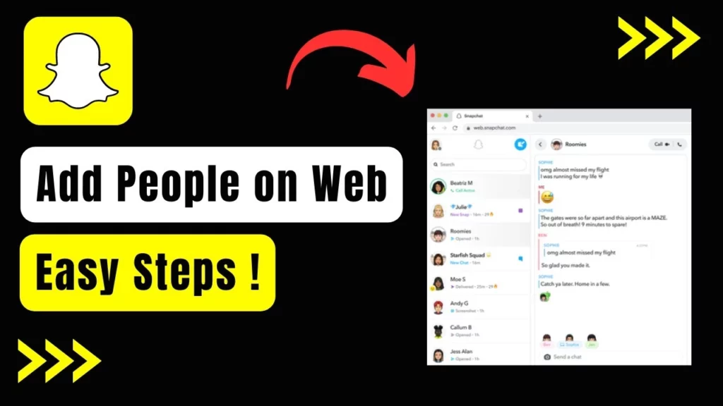 How to Add People on Snapchat Web?