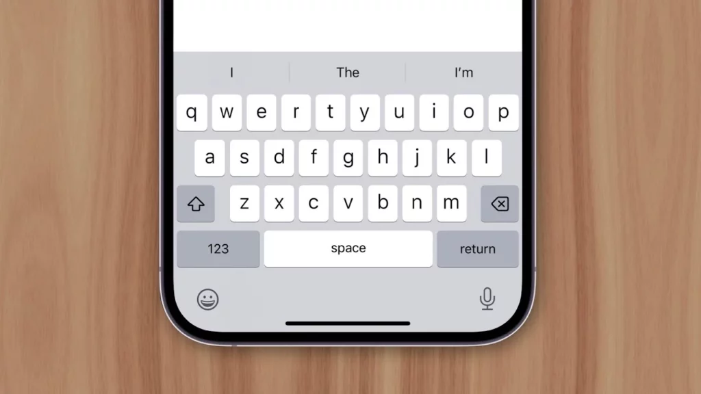 клавиатура iPhone;  Как получить клавиатуру iPhone со строкой цифр